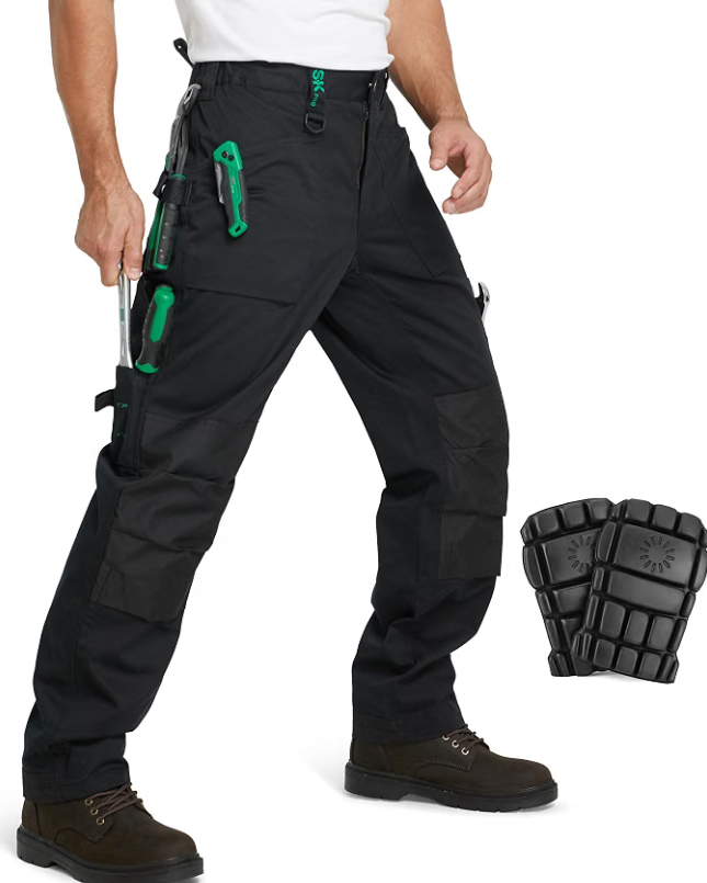 best work pants with built in knee pads