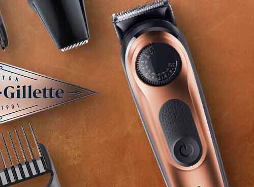 king c gillette cordless beard trimmer for men